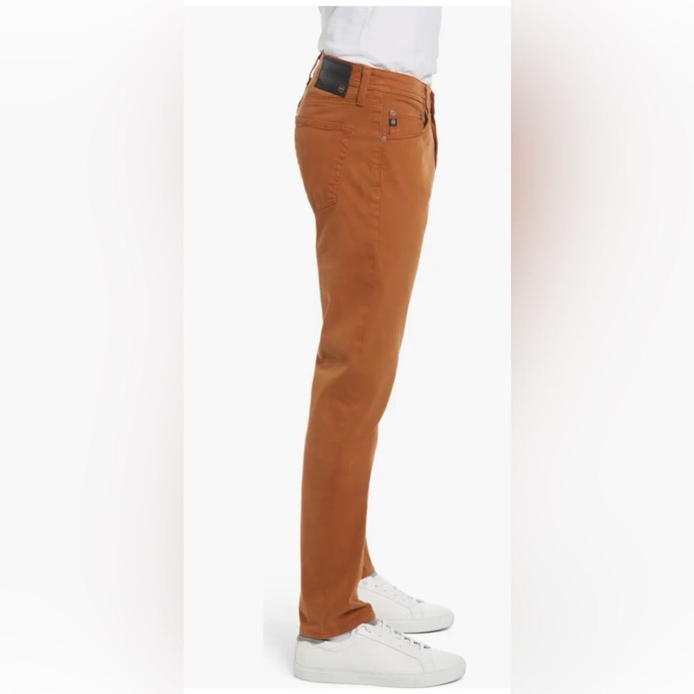 Men's AG Tellis Slim Fit Sateen Pants - Picture 4 of 7
